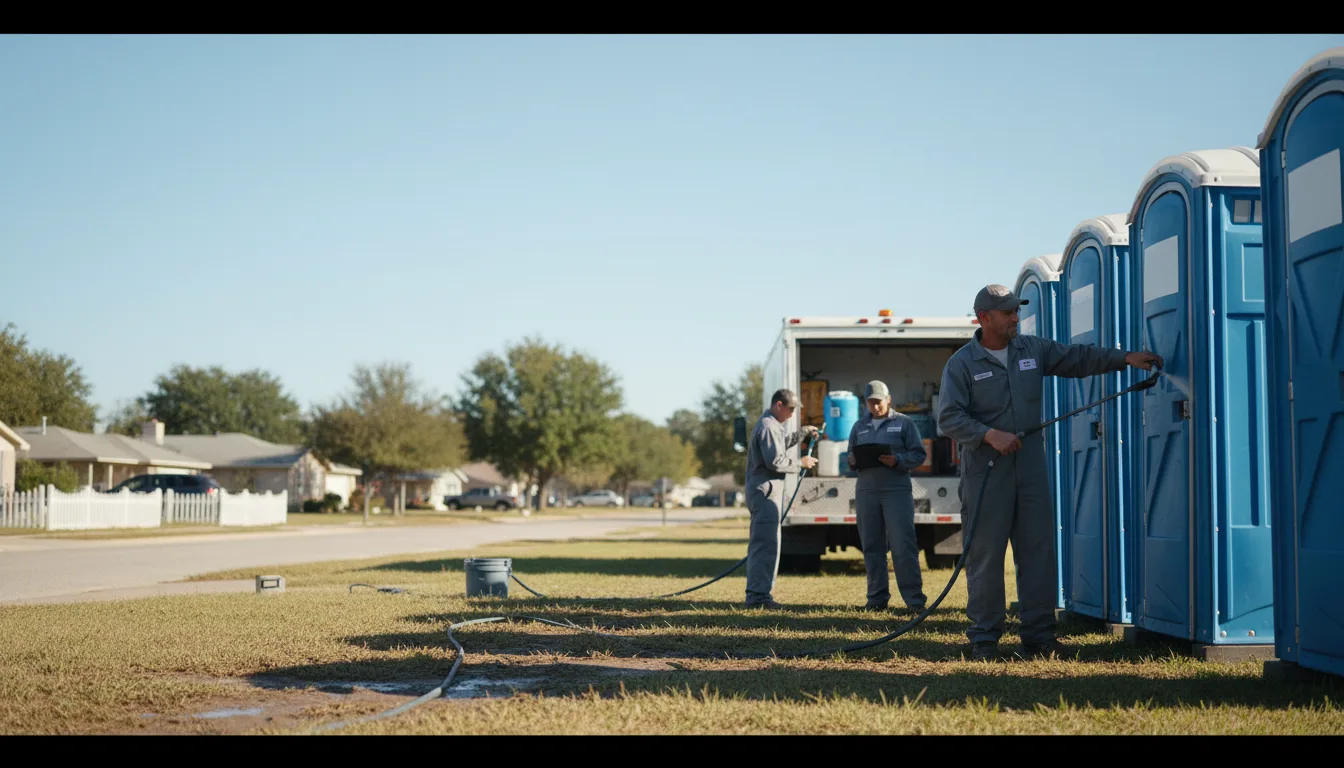 Long-Term Portable Toilet Rental in Copperas Cove, TX near me
